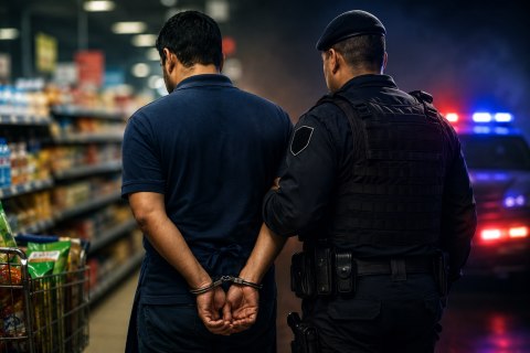Foragido é preso enquanto trabalhava em supermercado em Belém
